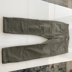 Military green jeans men. H&M size 34 skinny